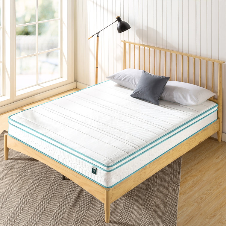 Zinus 12" Medium Hybrid Mattress & Reviews Wayfair